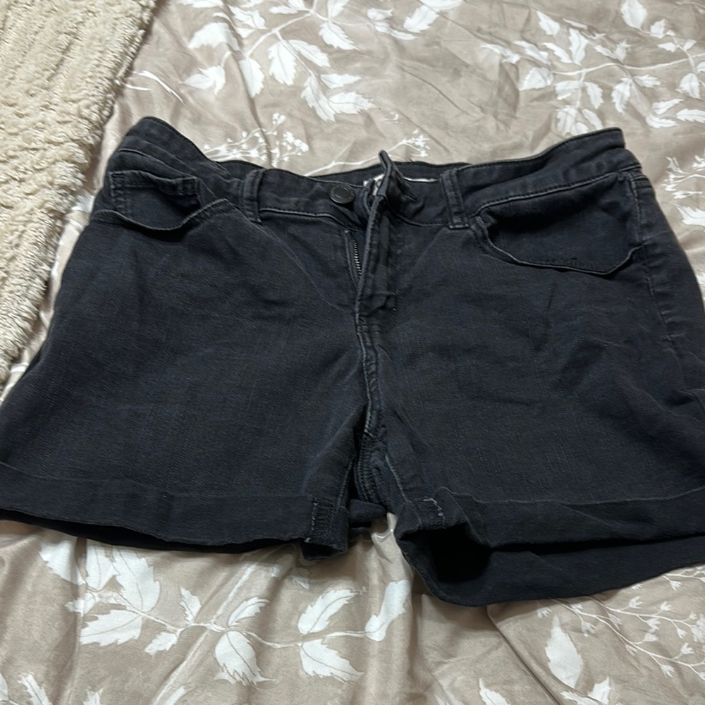 SO Women's Black Jean Shorts